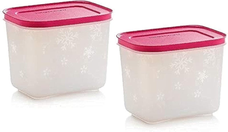 Tupperware Freezer Mates High Set (1.1L) 2 Pieces